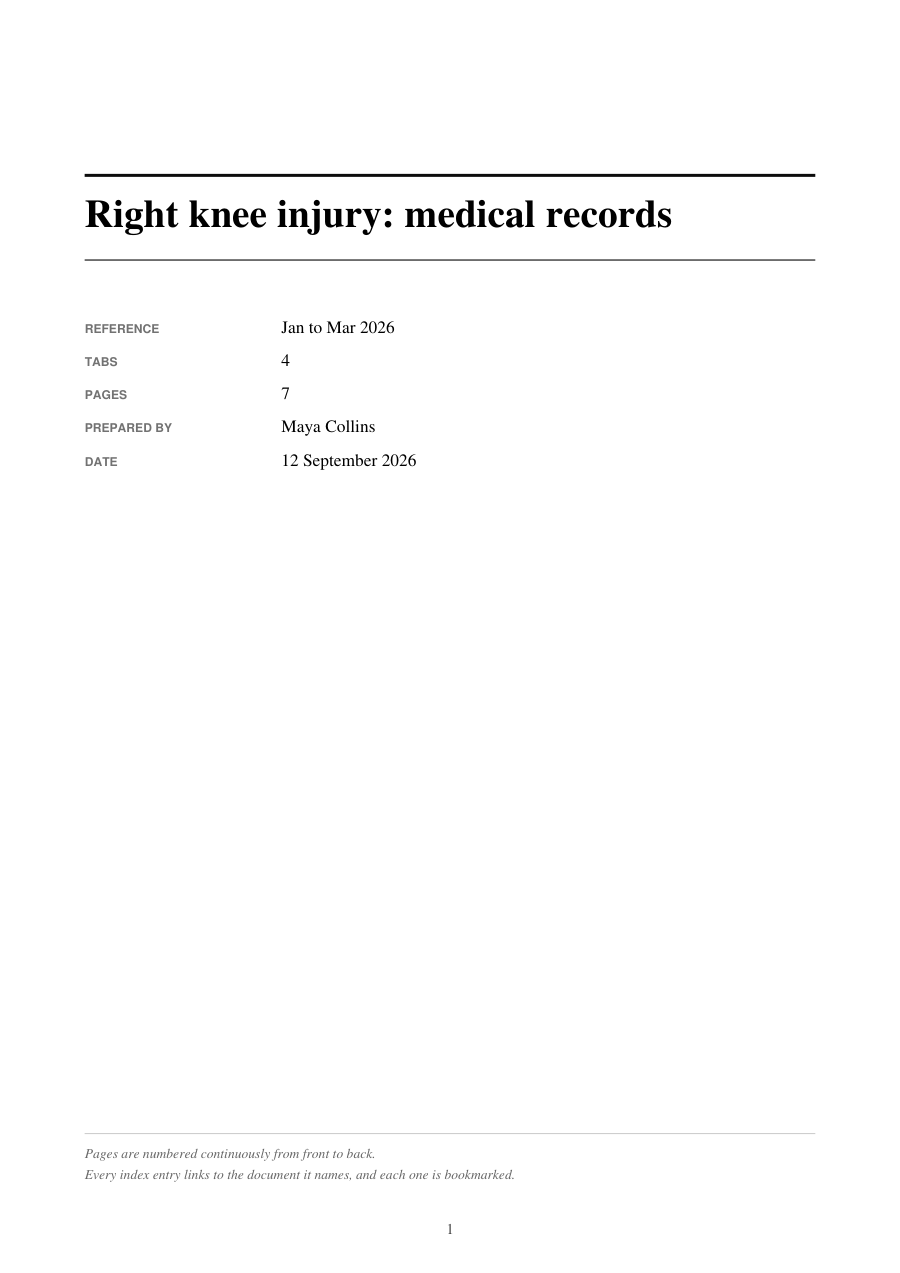 Page 1 of the sample PDF